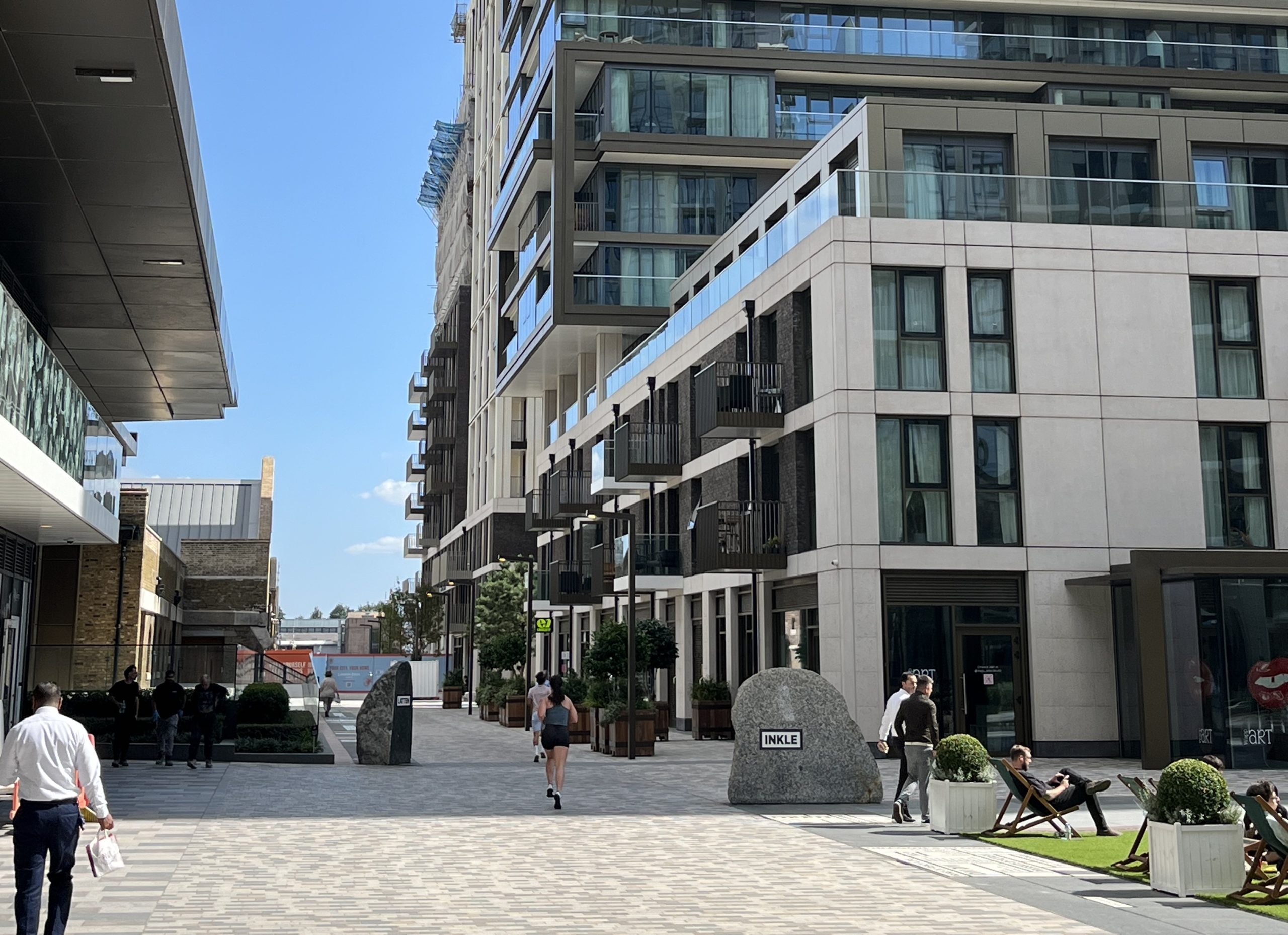 Above footer background